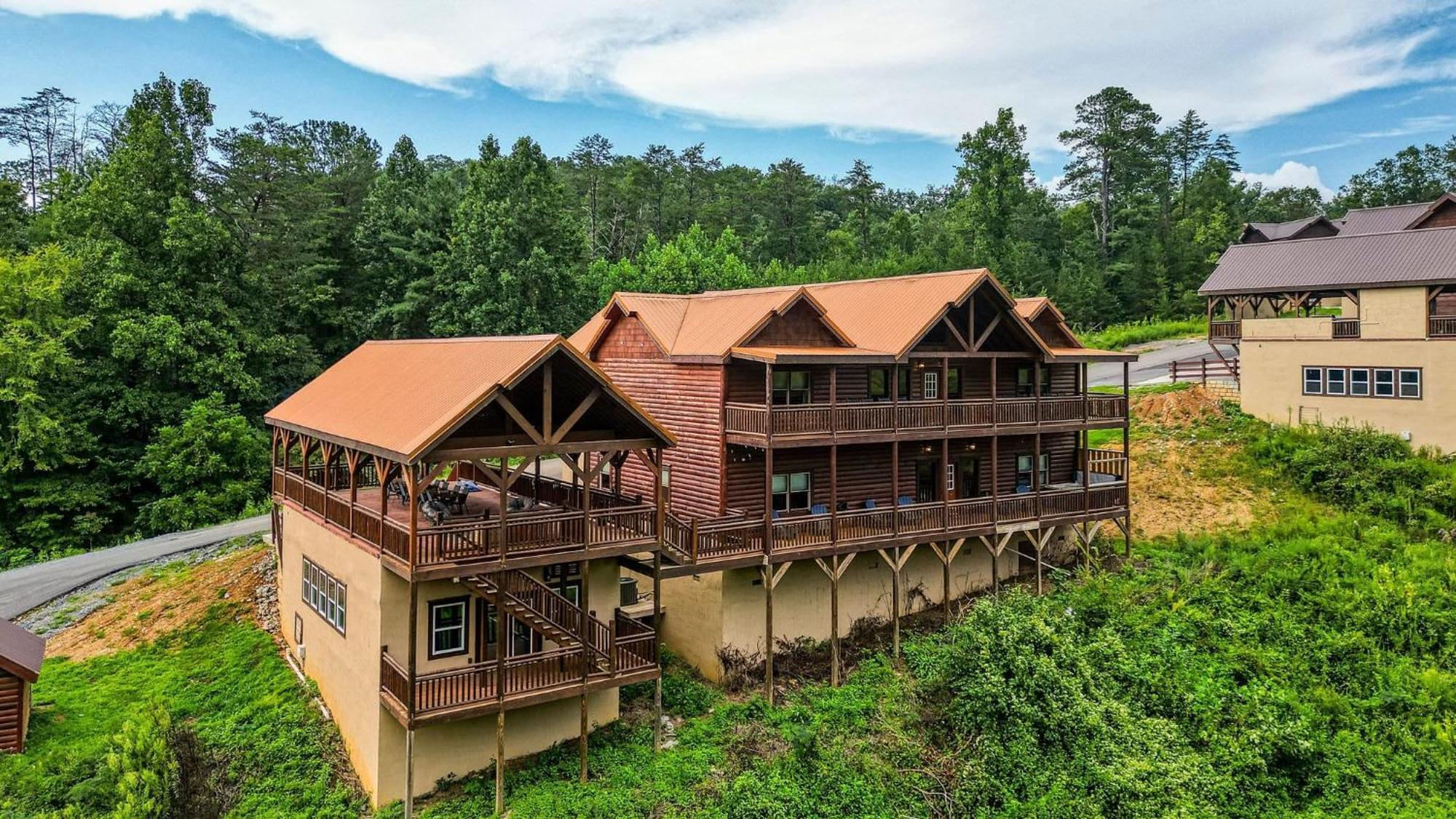 Smokey'S Paradise By Avantstay Sleeps 22 Pool Sevierville Luaran gambar